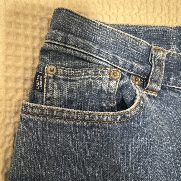 Lauren Ralph Lauren Medium Wash Boot Cut Jeans Size 4 - Picture 3 of 5